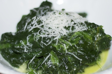 spinach,parmigiano, easy everyday italian food
